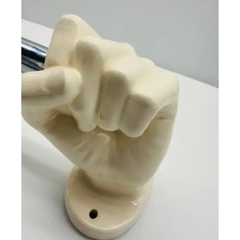 Vintage Nancy Funk Ceramics Hands Toilet Tissue/Paper Holder - Unique MCM Retro